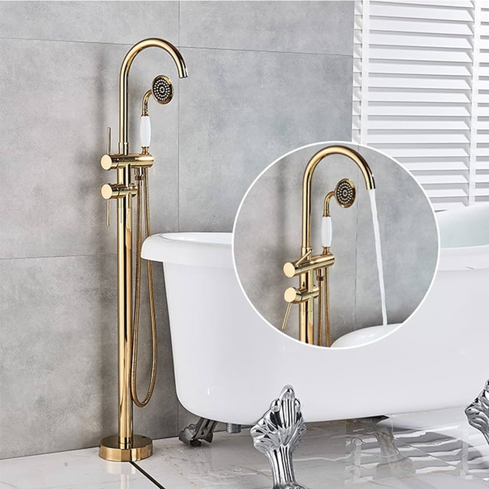 Luxury High-End Freestanding Bathtub Faucet